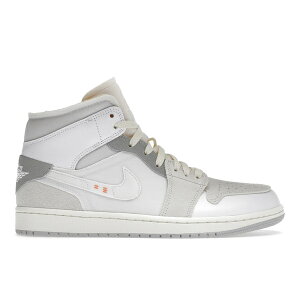 Jordan W[_ Y Xj[J[ yJordan 1 Mid SE Craft Inside Out White Greyz TCY US_11.5(29.5cm) White/Phantom Grey/Sail/Orange