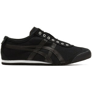 ASICS �A�V�b�N�X �����Y �X�j�[�J�[ �yOnitsuka Tiger Mexico 66 Slip-On Black�z �T�C�Y US_5(23.0cm) Black/Black