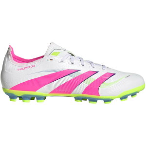 adidas �A�f�B�_�X �����Y �X�j�[�J�[ �yadidas Predator League AG Cloud White Lucid Pink Lucid Lemon�z �T�C�Y US_9(27.0cm) Cloud White/Lucid Pink/Lucid Lemon
