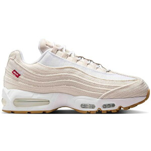 Nike �i�C�L �����Y �X�j�[�J�[ �yNike Air Max 95 OG Levis Light Orewood Brown�z �T�C�Y US_9.5(27.5cm) Light Orewood Brown/Gym Red/White