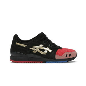 ASICS �A�V�b�N�X �����Y �X�j�[�J�[ �yASICS Gel-Lyte III Ronnie Fieg Tokyo Trio 252.1�z �T�C�Y US_8(26.0cm) Black/Gold