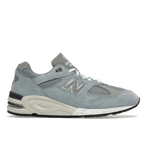 New Balance �j���[�o�����X �����Y �X�j�[�J�[ �yNew Balance 990v2 Kith Storm Blue�z �T�C�Y US_M_13 Storm Blue/Grey
