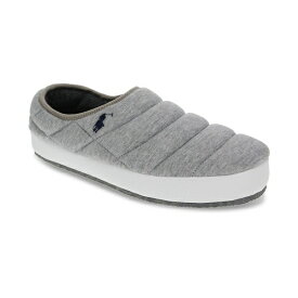 ラルフローレン メンズ スリッポン・ローファー シューズ Men's Maxson Clog Slipper Gray