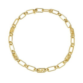 マイケルコース メンズ ネックレス・チョーカー アクセサリー Empire Link Chain Necklace Gold