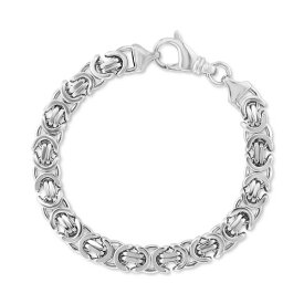 エフィー コレクション メンズ ブレスレット・バングル・アンクレット アクセサリー EFFY&reg; Men's Etrusca Link Chain Bracelet in Sterling Silver Sterling Silver