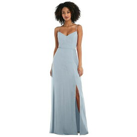 アフターシックス レディース ワンピース トップス Women's Tie-Back Cutout Maxi Dress with Front Slit Mist