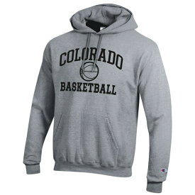 チャンピオン メンズ ジャケット＆ブルゾン アウター Colorado Buffaloes Champion Basketball Icon Pullover Hoodie Heather Gray