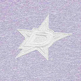 アンティグア メンズ ジャケット＆ブルゾン アウター Dallas Stars Antigua White Logo Hunk QuarterZip Pullover Lavender