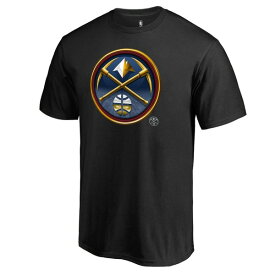 ファナティクス メンズ Tシャツ トップス Denver Nuggets Fanatics Branded Midnight Mascot TShirt Black