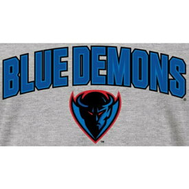 ファナティクス レディース Tシャツ トップス DePaul Blue Demons Women's Proud Mascot TShirt Ash