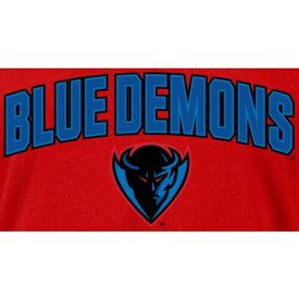 ファナティクス レディース Tシャツ トップス DePaul Blue Demons Women's Proud Mascot TShirt Red