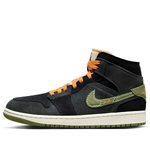 Jordan �W���[�_�� �����Y �X�j�[�J�[ �yAir Jordan 1 Mid SE Craft 'Anthracite Light Olive' FD6817-003�z �T�C�Y US_M_16