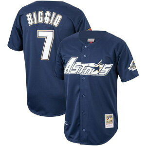 �~�b�`�F��&�l�X �����Y �V���c �g�b�v�X Men's Craig Biggio Navy Houston Astros Cooperstown Collection 1994 Authentic Jersey Navy