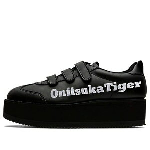 Onitsuka Tiger IjcJ^CK[ fB[X Xj[J[ y(WMNS) Onitsuka Tiger Delegation Chunk Sneakers Black 1182A207-007z TCY US_6(23.0cm)