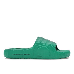 adidas �A�f�B�_�X �����Y �X�j�[�J�[ Bold Green/Bold Green/Core Black �yadidas Adilette 22 Slides Bold Green�z �T�C�Y US_8(26.0cm)