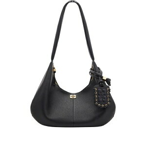 �K�j�[ ���f�B�[�X �g�[�g�o�b�O �o�b�O Medium hobo tote bag Black
