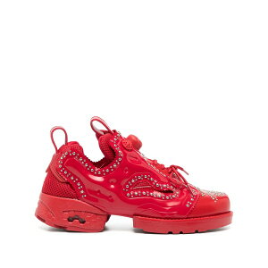 �m���[�� �P�C �j�m�~�� ���f�B�[�X �X�j�[�J�[ �V���[�Y X reebok dress pump fury trainers Red