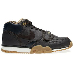 Nike �i�C�L �����Y �X�j�[�J�[ �yNike Air Trainer 1 Mid PRM QS Brogue�z �T�C�Y US_11.5(29.5cm) Velvet Brown/Velvet Brown-Dark Obsidian