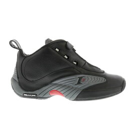 Reebok リーボック メンズ スニーカー 【Reebok Answer IV Black Grey (2017)】 サイズ US_11(29.0cm) Black/Rivet Grey-Excellent Red