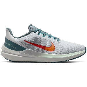 Nike �i�C�L �����Y �X�j�[�J�[ �yNike Air Winflo 9 Pure Platinum Mineral Slate Blue�z �T�C�Y US_11(29.0cm) Pure Platinum/Total Orange-Aviator Grey-Mineral Blue