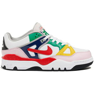 Nike �i�C�L �����Y �X�j�[�J�[ �yNike Air Force 3 Low SP Nigo White (OGIN Edition)�z �T�C�Y US_11.5(29.5cm) White/University Red/Tour Yellow/Pink Foam/Blue Void/Lucky Green