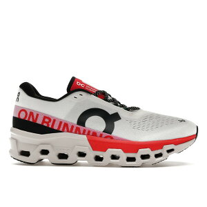 On �I�� �����Y �X�j�[�J�[ �yOn Running Cloudmonster 2 Ivory Silver Red�z �T�C�Y US_7(25.0cm) Ivory/Red