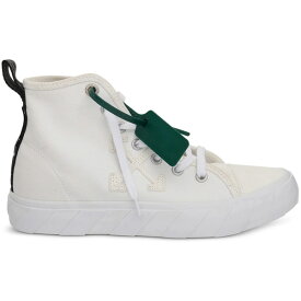 OFF-WHITE オフホワイト メンズ スニーカー 【OFF-WHITE Vulc Mid Canvas】 サイズ EU_40(25.0cm) White