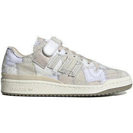 adidas アディダス メンズ スニーカー 【adidas Forum Low】 サイズ US_6.5(24.5cm) Atmos Patchwork White Tint