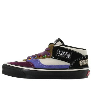Vans �o���Y �����Y �X�j�[�J�[ �yVans Brain Dead x OG Half Cab LX 'Multi-Color' VN0A3DP6ASR�z �T�C�Y US_10(28.0cm)