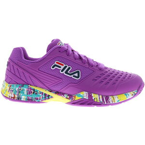 Fila tB fB[X Xj[J[ yFila Axilus 2 Energized Purple White Yellow (Women's)z TCY US_6(23.0cm) Purple/White/Yellow