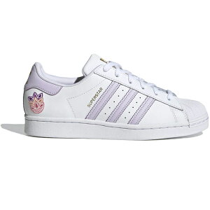 adidas AfB_X fB[X Xj[J[ yadidas Superstar Trefoil White Purple Tint (Women's)z TCY US_9(26.0cm) Cloud White/Purple Tint/Matte Gold