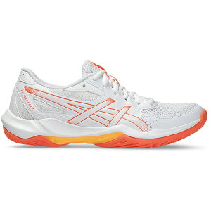 ASICS �A�V�b�N�X ���f�B�[�X �X�j�[�J�[ �yASICS Gel-Rocket 12 White Vivid Coral (Women's)�z �T�C�Y US_9.5(26.5cm) White/Vivid Coral
