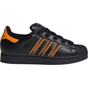 adidas AfB_X fB[X Xj[J[ yadidas Superstar II Core Black Crew Orange Semi Impact Orange (Women's)z TCY US_5.5(22.5cm) Core Black/Crew Orange/Semi Impact Orange