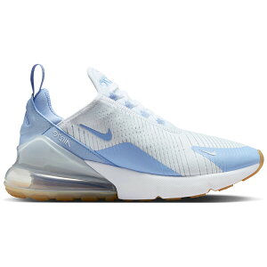 Nike �i�C�L ���f�B�[�X �X�j�[�J�[ �yNike Air Max 270 White Blue Tint Gum Light Brown Aluminum (Women's)�z �T�C�Y US_6.5(23.5cm) White/Blue Tint/Gum Light Brown/Aluminum