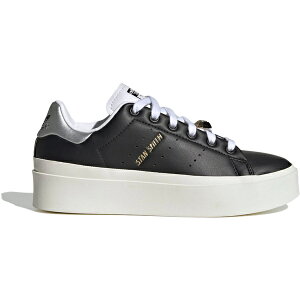 adidas AfB_X fB[X Xj[J[ yAdidas Stan Smith Bonega Black Silver (Women's)z TCY US_5.5(22.5cm) Black/Silver/White