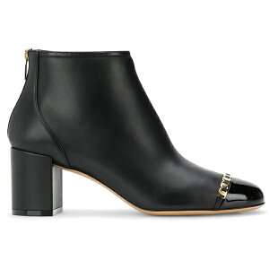 Ferragamo tFK fB[X Xj[J[ yFerragamo Vara Chain Detail Booties Black (Women's)z TCY US_9(26.0cm) Black
