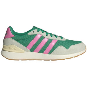 adidas AfB_X fB[X Xj[J[ yadidas Run 60s 4.0 Semi Court Green Bliss Pink Warm Vanilla (Women's)z TCY US_5(22.0cm) Semi Court Green/Bliss Pink/Warm Vanilla