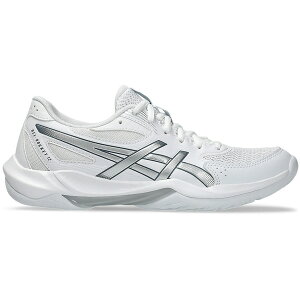 ASICS �A�V�b�N�X ���f�B�[�X �X�j�[�J�[ �yASICS Gel-Rocket 12 White Pure Silver (Women's)�z �T�C�Y US_W_14 White/Pure Silver