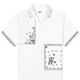 ワイエムシー レディース シャツ トップス YMC Wanda Embroidered Shirt White