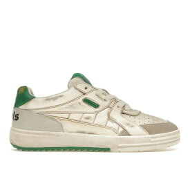 Palm Angels パーム・エンジェルス メンズ スニーカー 【Palm Angels Palm University Vintage Sneaker】 サイズ EU_42(27.0cm) White Green