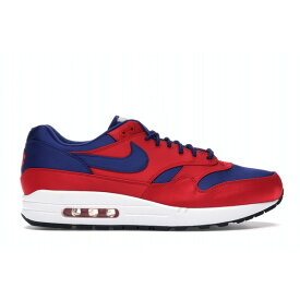 Nike ナイキ メンズ スニーカー 【Nike Air Max 1】 サイズ US_13(31.0cm) Satin University Red Deep Royal Blue