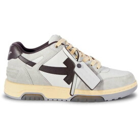 OFF-WHITE オフホワイト メンズ スニーカー 【OFF-WHITE Out Of Office OOO Low Tops】 サイズ EU_40(25.0cm) Light Grey Anthracite