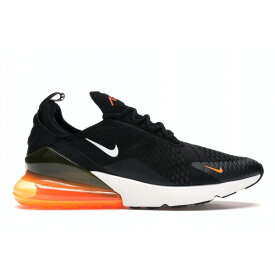 Nike ナイキ メンズ スニーカー 【Nike Air Max 270】 サイズ US_8.5(26.5cm) Black White Total Orange