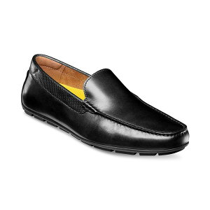t[VC Y Xb|E[t@[ V[Y Men's Motor Slip-On Venetian Drivers Black
