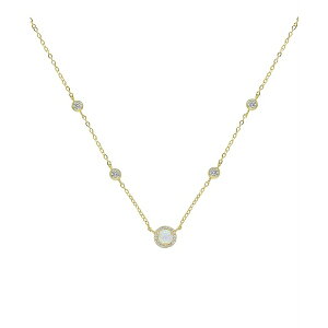 GeBJ fB[X lbNXE`[J[Ey_ggbv ANZT[ Olivia Opal and Crystal Necklace Gold