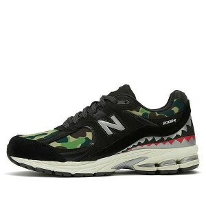 New Balance �j���[�o�����X �����Y �X�j�[�J�[ �yNew Balance x A Bathing Ape 2002R 'Apes Together Strong - Black Camo' M2002RBF�z �T�C�Y US_11(29.0cm)