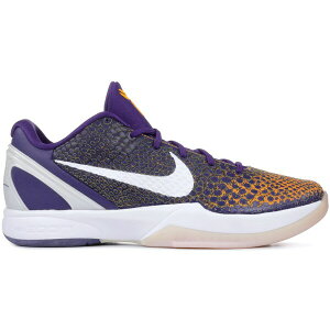 Nike �i�C�L �����Y �X�j�[�J�[ �yNike Kobe 6 Lakers Gradient Away�z �T�C�Y US_12(30.0cm) Club Purple/White-Del Sol