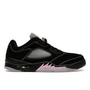 Jordan �W���[�_�� �����Y �X�j�[�J�[ �yJordan 5 Retro Low Dongdan�z �T�C�Y US_7(25.0cm) Black/White-Lilac Ice-Pink Rise