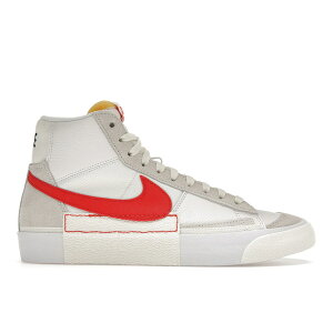 Nike �i�C�L �����Y �X�j�[�J�[ �yNike Blazer Mid 77 Remastered Pro Club Habanero Red�z �T�C�Y US_M_13 White/Summit White/Sail/Habanero Red