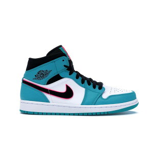 Jordan �W���[�_�� �����Y �X�j�[�J�[ �yJordan 1 Mid South Beach�z �T�C�Y US_9(27.0cm) Turbo Green/Black-Hyper Pink-Orange Peel